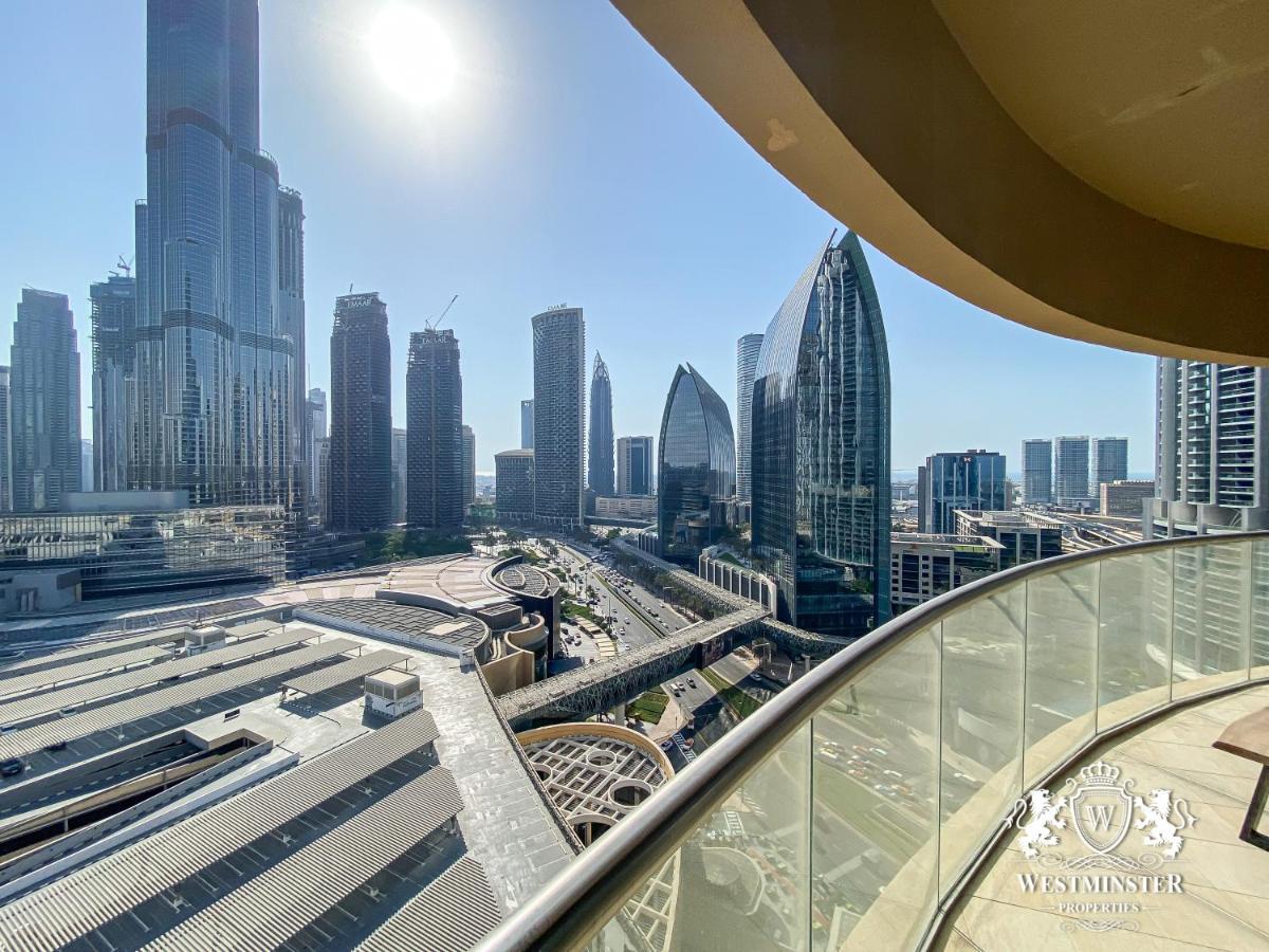 Westminster Dubai Mall Exterior photo View from the balcony of a typical apartment