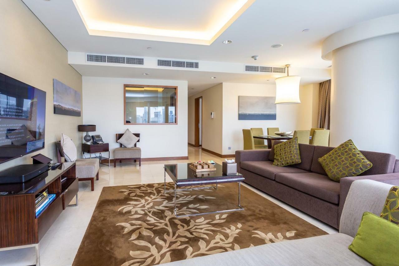 Westminster Dubai Mall Exterior photo A living room in a typical apartment