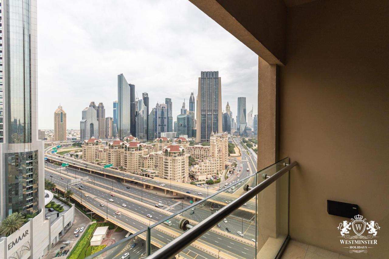 Westminster Dubai Mall Exterior photo View from the balcony of a typical apartment